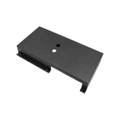 12 Tube Black Metal Tray Cover