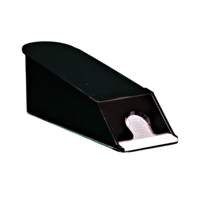 6 Deck  Solid Black Shoe with Lid