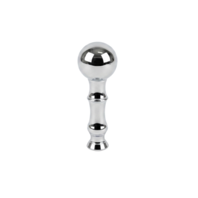 Silver Plated Finial with Round Top