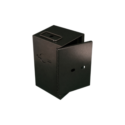 Black Slim Line Drop Box Shield