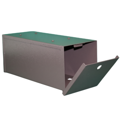 Brown Metal Shoe Drawer