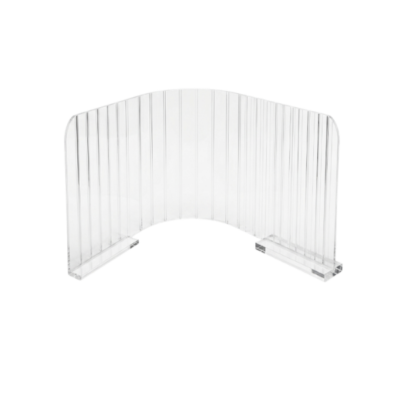 Acrylic Roulette Crowd Control Shield, Standard Right or Left Handed